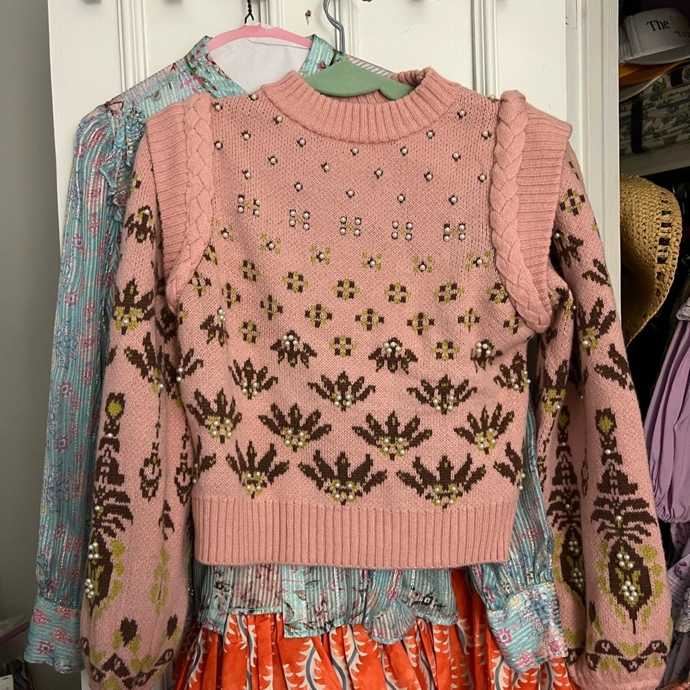 Pink Sweater